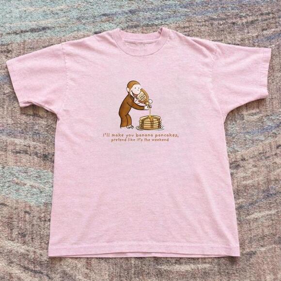 Other - Curious George Tee With Banana Pancakes